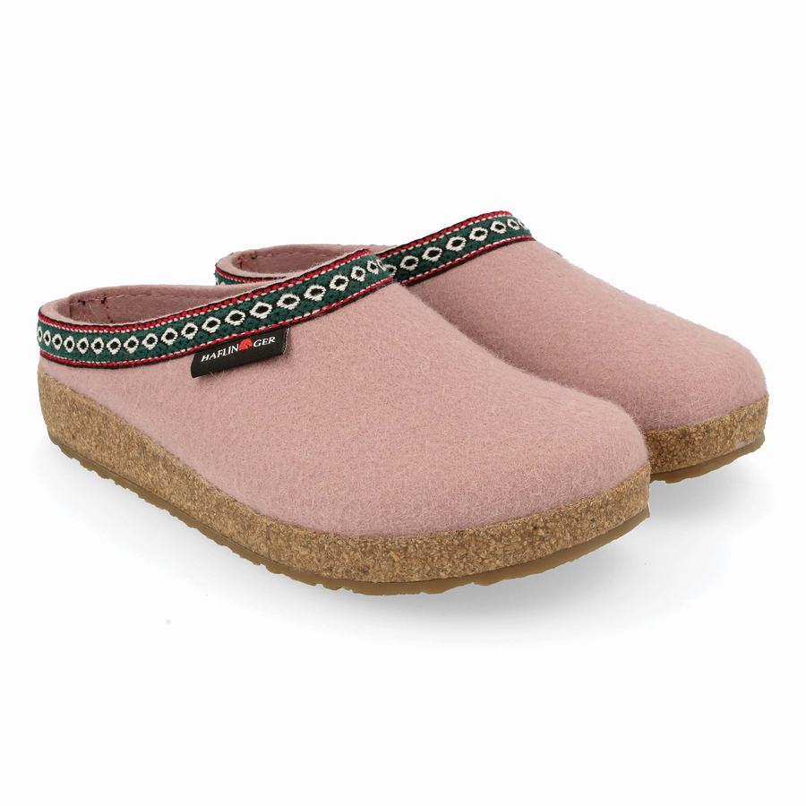 Haflinger Gz Uomo Zoccoli Rosa | TCY7675JM