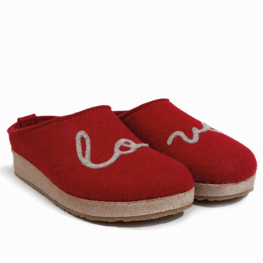 Haflinger Lovely Donna Zoccoli Rosse | QYU5671LT