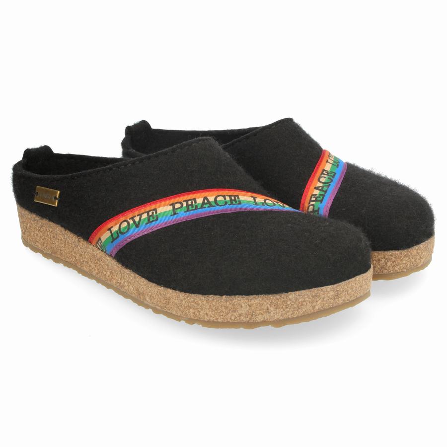 Haflinger Rainbow Donna Zoccoli Nere | YTT9324XL