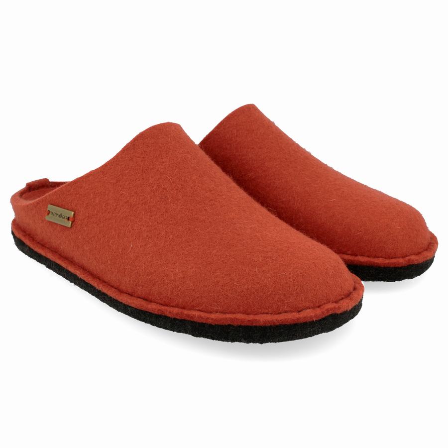 Haflinger Soft Donna Pantofole Novelty Arancioni | WWU9566VL