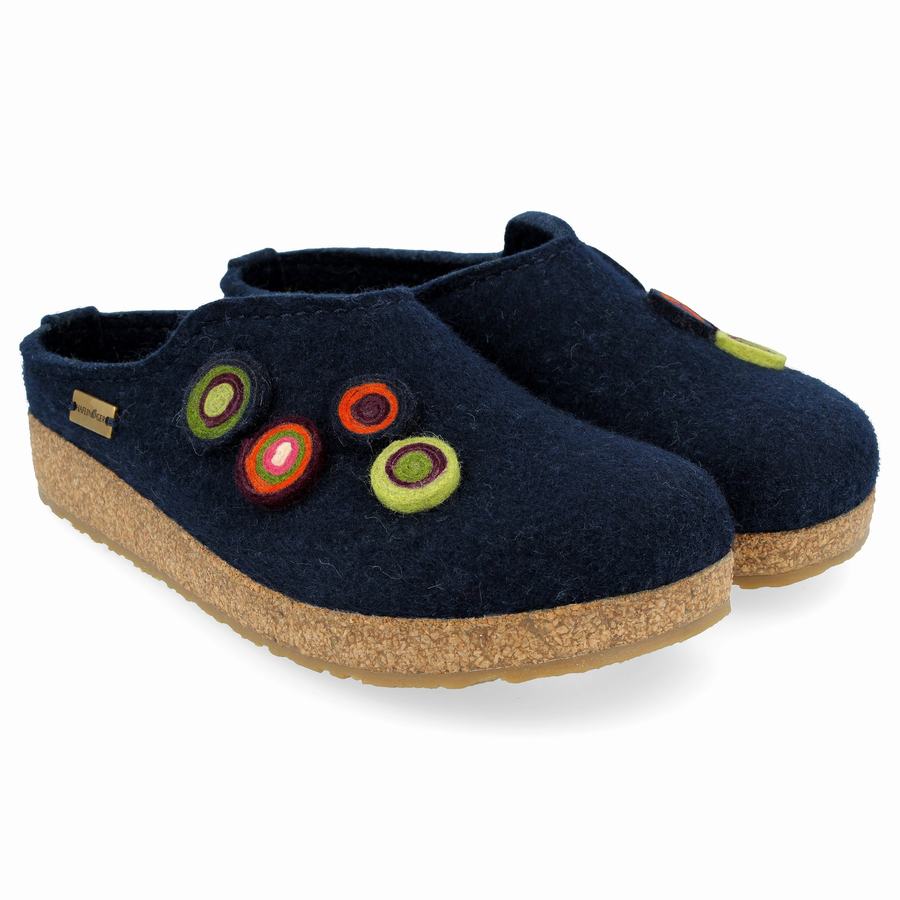 Haflinger Chloe Donna Zoccoli Blu | YWG1183IS