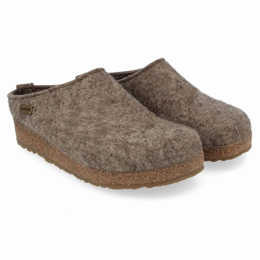 Haflinger Juliette Donna Zoccoli Beige | YFF791QN