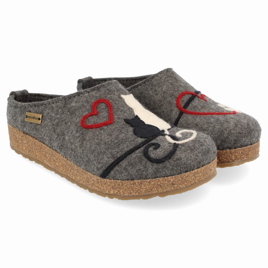 Haflinger Micini Donna Zoccoli Grigie | PCK7268LN